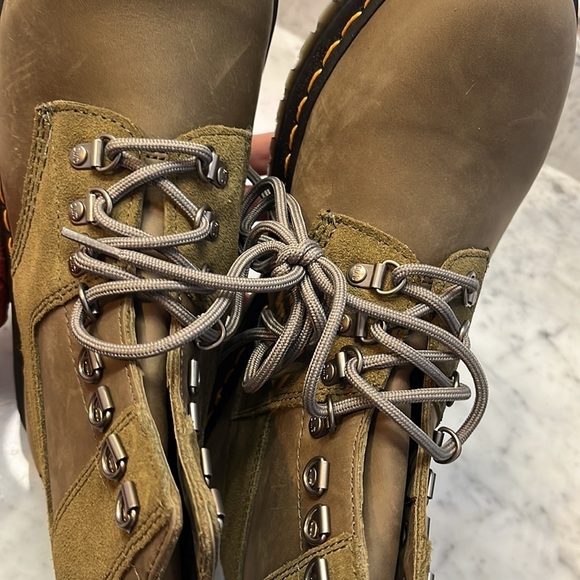 Dr. Martens 1460 Pascal Leather & Suede Lace Up Boots New Size 10 main image 9